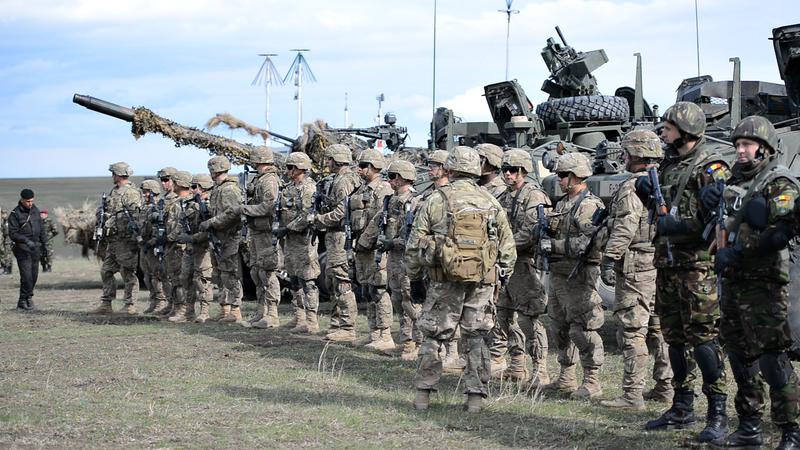 Militari NATO intr-un exercitiu in Romania, Foto: HotNews.ro / Victor Cozmei
