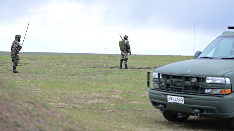 Militari romani intr-un exercitiu al armatei, Foto: HotNews.ro / Victor Cozmei
