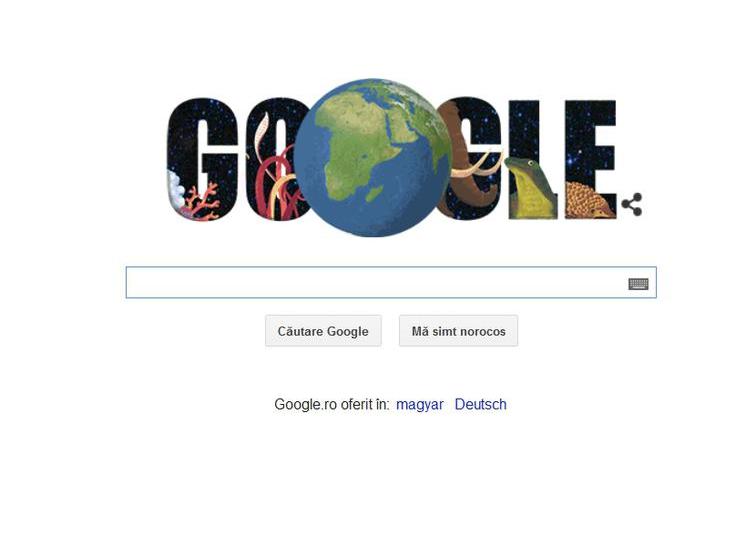 Google Ziua Pamantului, Foto: Google