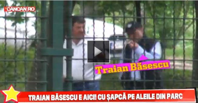 Traian Basescu si fostul ofiter SRI, Foto: Captura Cancan