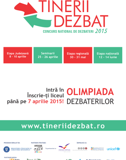 Tinerii Dezbat 2015, Foto: ARDOR