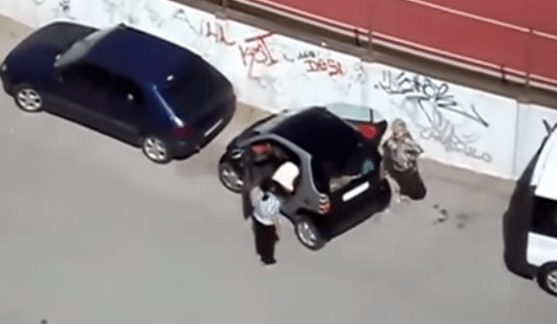 Parcare cu probleme, Foto: Captura Youtube.com