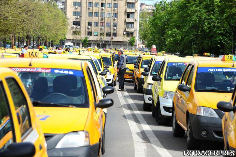 Taximetristi, Foto: Agerpres