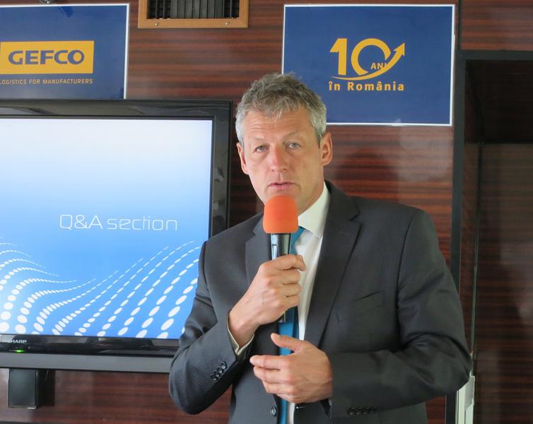 Luc Nadal, seful GEFCO, Foto: Hotnews