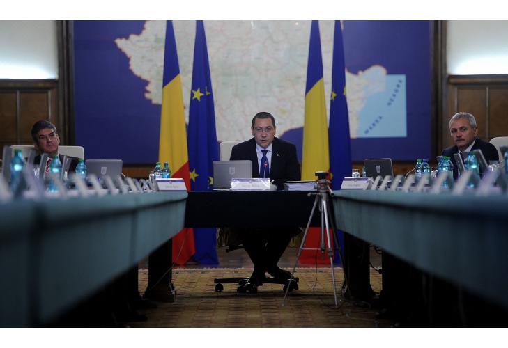 Victor Ponta in sedinta de Guvern, Foto: Guvernul Romaniei