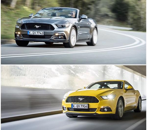 Ford Mustang Convertible si Ford Mustang Fastaback, Foto: 0-100.ro