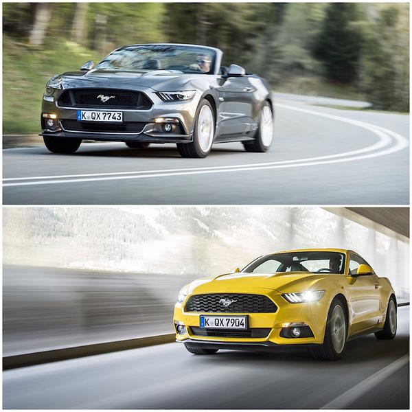 Ford Mustang Convertible si Ford Mustang Fastaback, Foto: 0-100.ro