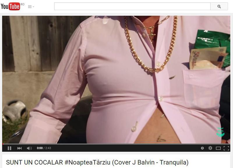 Sunt un cocalar, Foto: Captura Youtube.com