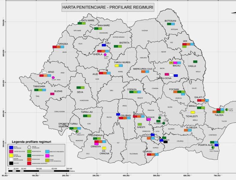 Harta penitenciare, Foto: ANP