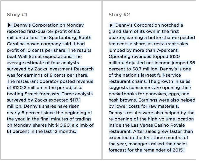 Stire scrisa de reporter vs masina, Foto: NPR