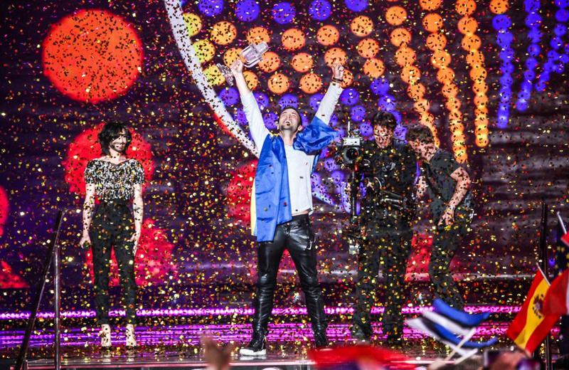 Mans Zelmerlow (Suedia), castigatorul Eurovision 2015, Foto: Elena Volotova (EBU)