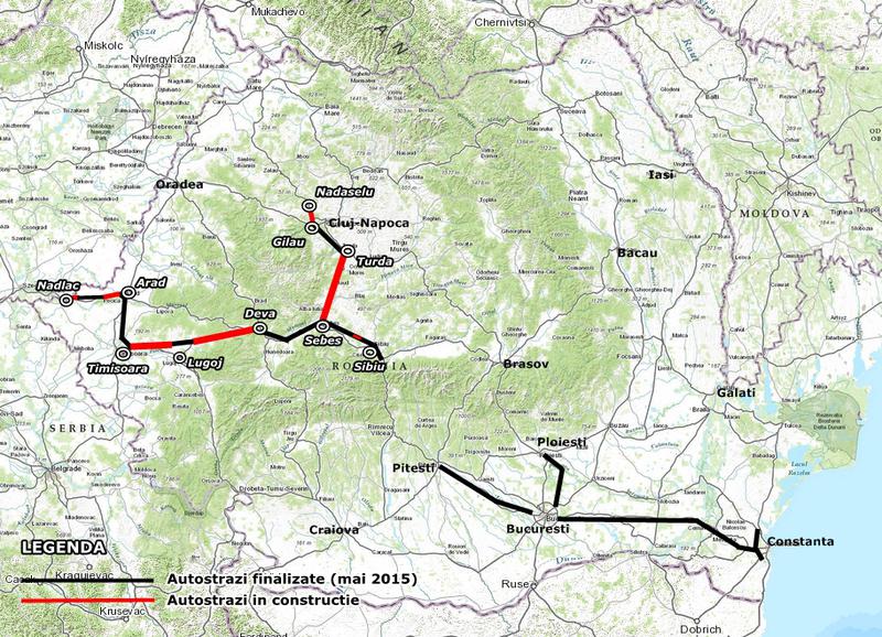 Autostrazi aflate in constructie - mai 2015, Foto: Hotnews