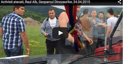 Activisti atacati, Foto: Captura YouTube