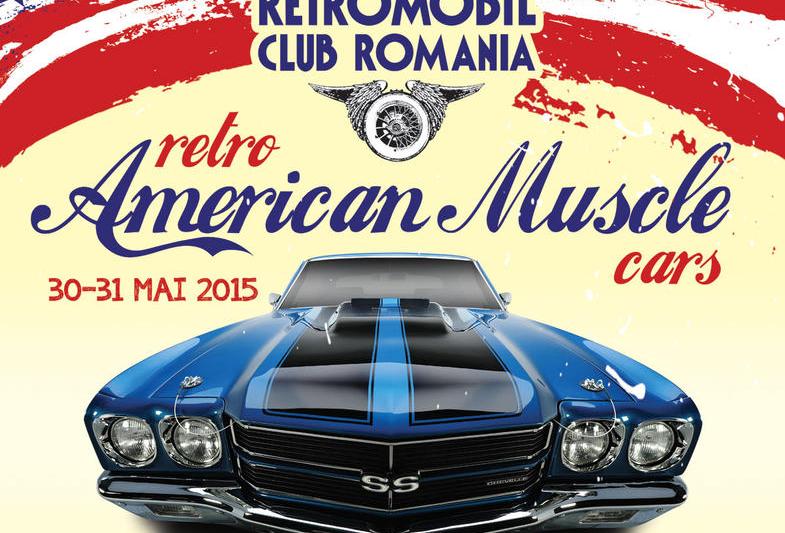 Retro American Muscle Cars 30-31 mai 2015, Foto: Retromobil Club Romania