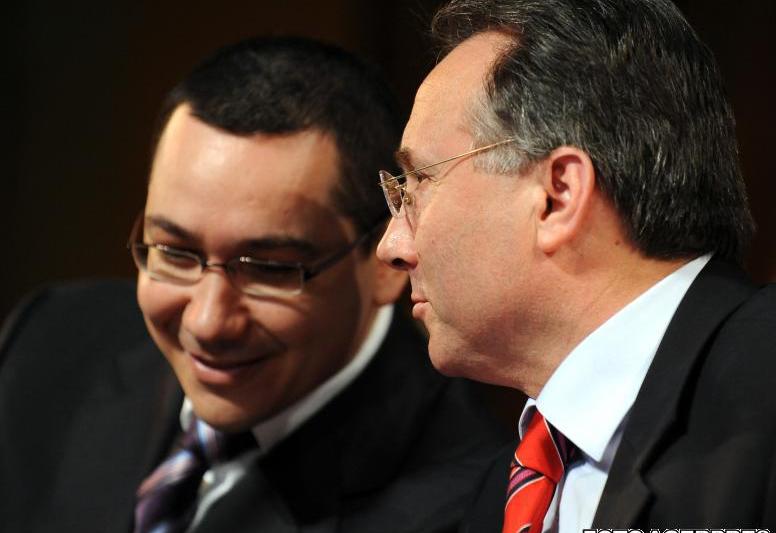 Victor Ponta si Gheorghe Nichita, Foto: Agerpres