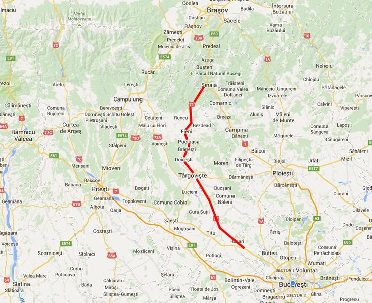 DN 71 Baldana - Targoviste - Sinaia, Foto: Hotnews