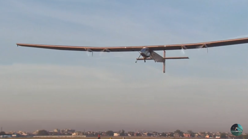 Solar Impulse 2, Foto: Captura YouTube