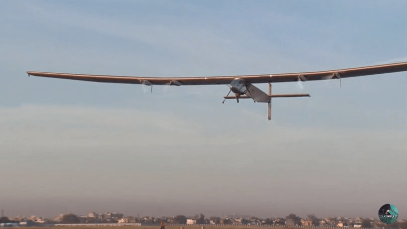 Solar Impulse 2, Foto: Captura YouTube