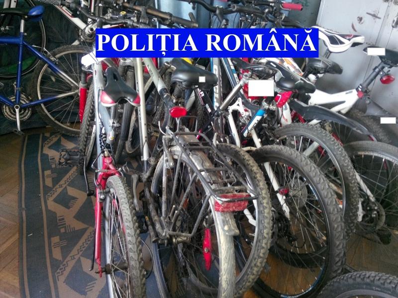 Politia a recuperat toate bicicletele furate, Foto: Politia Romana