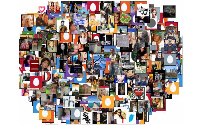 Colaj cu fotografiile de pe profilul unor postaci rusi, Foto: Lawrence Alexander