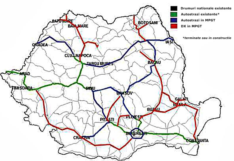 Autostrazile si Drumurile expres din MPGT - mai 2015, Foto: MT