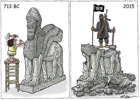 Caricatura anti ISIS, Foto: CNN