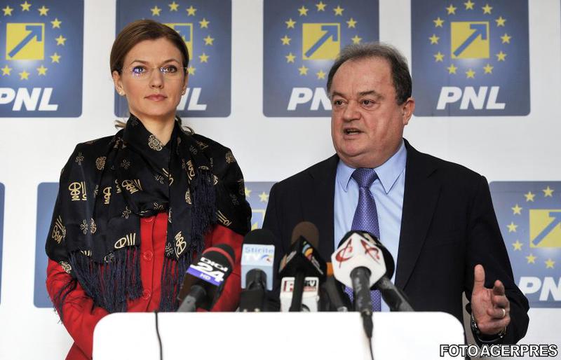 Alina Gorghiu si Vasile Blaga, Foto: Agerpres