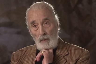 Christopher Lee, Foto: Captura Youtube.com