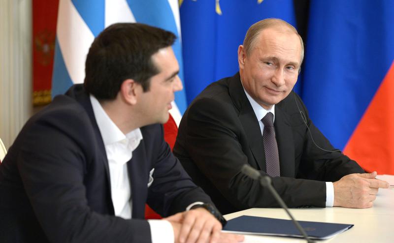 Vladimir Putin si Alexis Tsipras, Foto: kremlin.ru