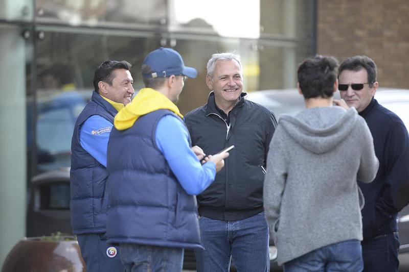 Liviu Dragnea si George Maior la Belfast, Foto: gsp.ro
