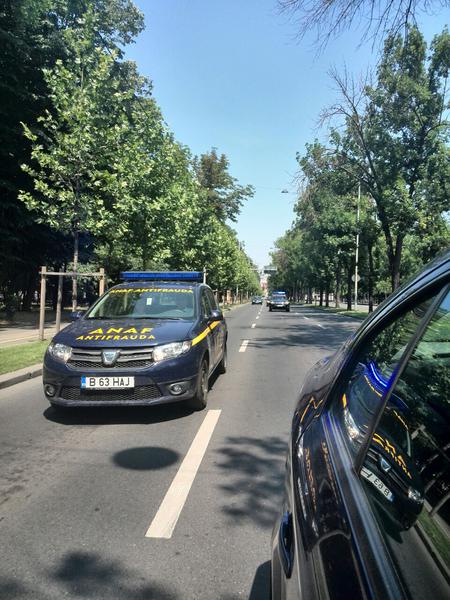 Masini ale Directiei Generale Antifrauda Fiscala - DGAF, Foto: DGAF