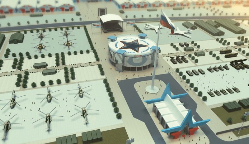 Patriot Park, Disneyland-ul militar al lui Putin, Foto: Captura YouTube