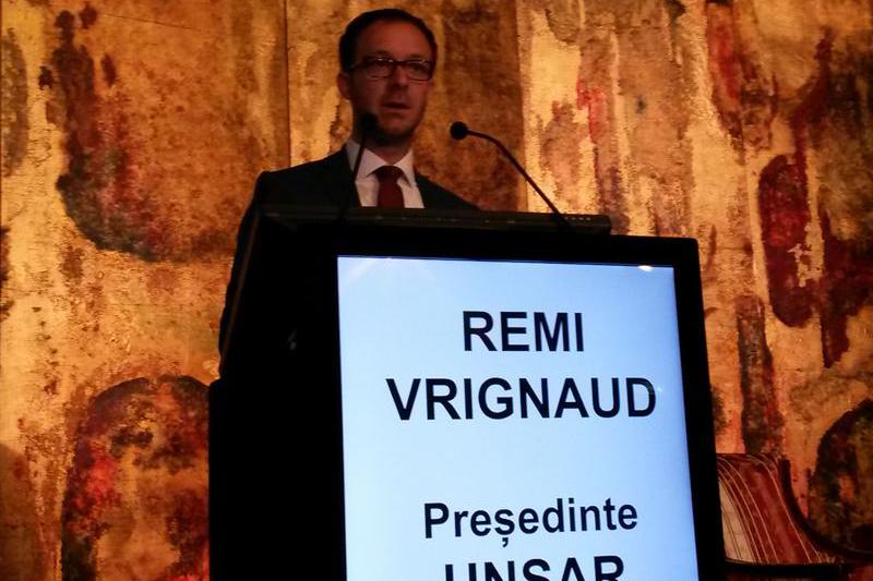 Remi Vrignaud, presedinte UNSAR, Foto: Hotnews