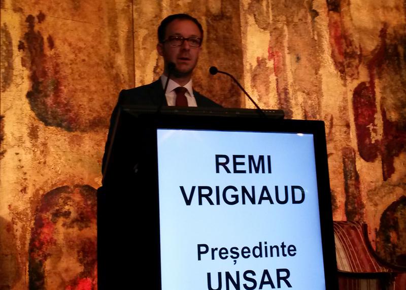 Remi Vrignaud, presedinte UNSAR, Foto: Hotnews