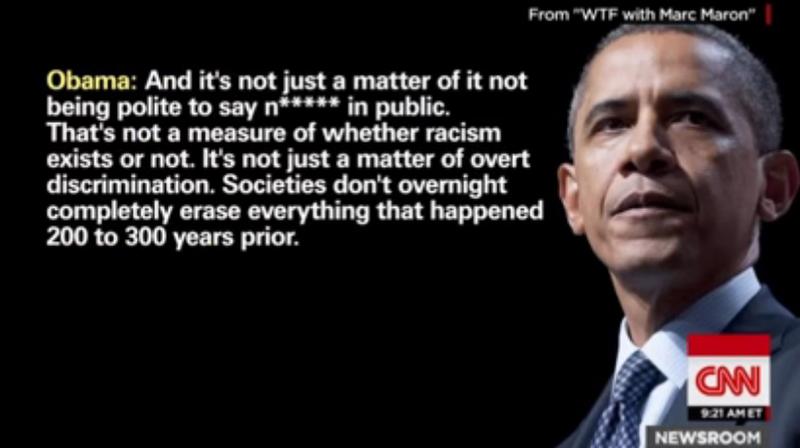 Barack Obama foloseste cuvantul tabu "nigger", Foto: Captura CNN