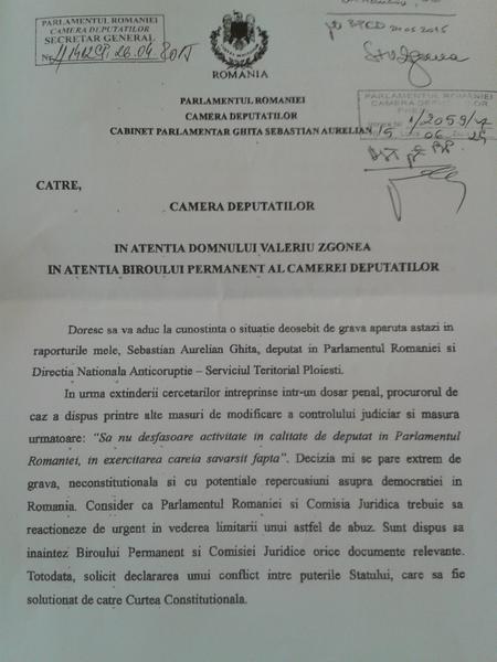 Scrisoare Ghita 1, Foto: Hotnews