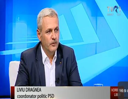 Liviu Dragnea, Foto: Captura TVR1