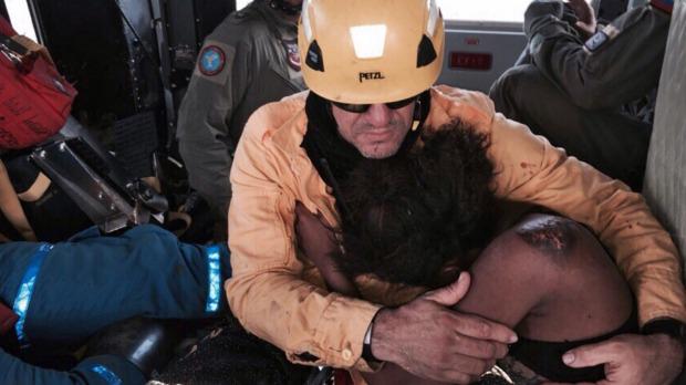 Salvare miraculoasa, Foto: Colombian Air Force