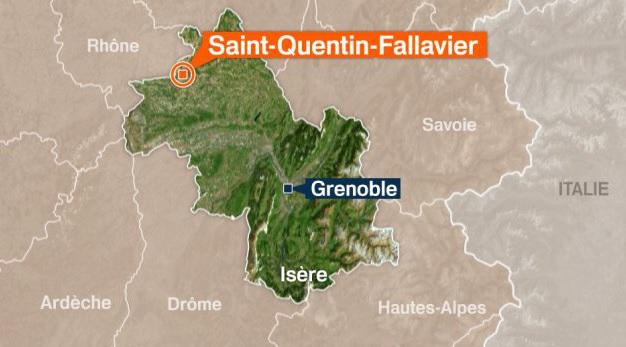 Locul atentatului din Franta, Foto: Captura Google Maps