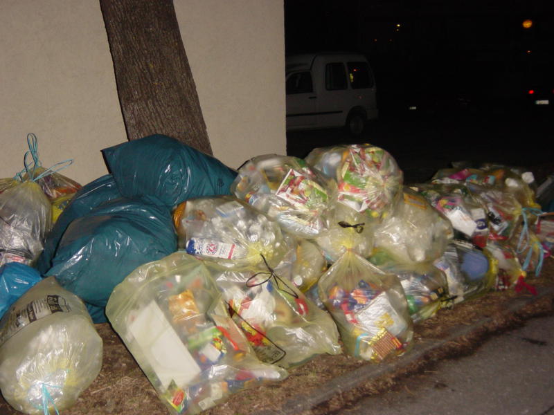 Gunoi la sac, Foto: Hotnews