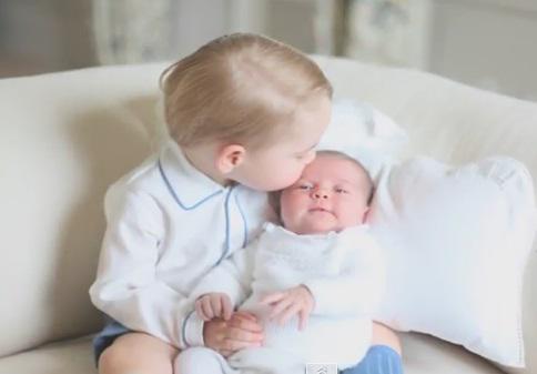 Printesa Charlotte si Printul George, Foto: Captura Youtube.com