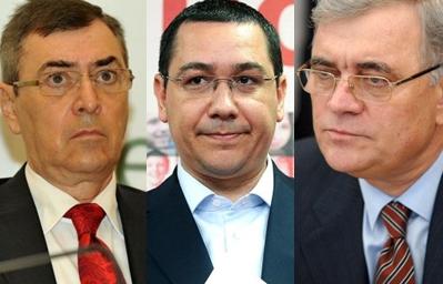 Ioan Dan Gheorghiu, Victor Ponta si Viorel Gafita, Foto: Colaj / Sursa foto: Agerpres