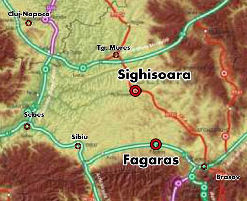 Cum apar Fagaras si Sighisoara in Master Planul de Transport - rutier, Foto: Hotnews