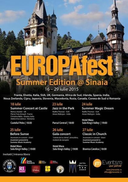 EUROPAfest Sinaia_2015, Foto: jmEvents.ro