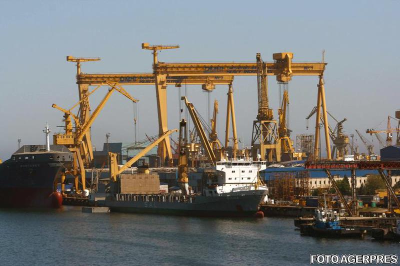 Santierul naval Daewoo Mangalia Heavy Industries, Foto: Agerpres