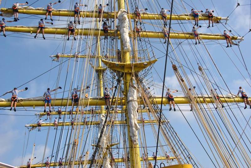 Marsul anual de instructie al bricului Mircea, Foto: Ministerul Apararii Nationale