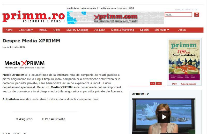 MediaXprimm, Foto: www.xprimm.ro