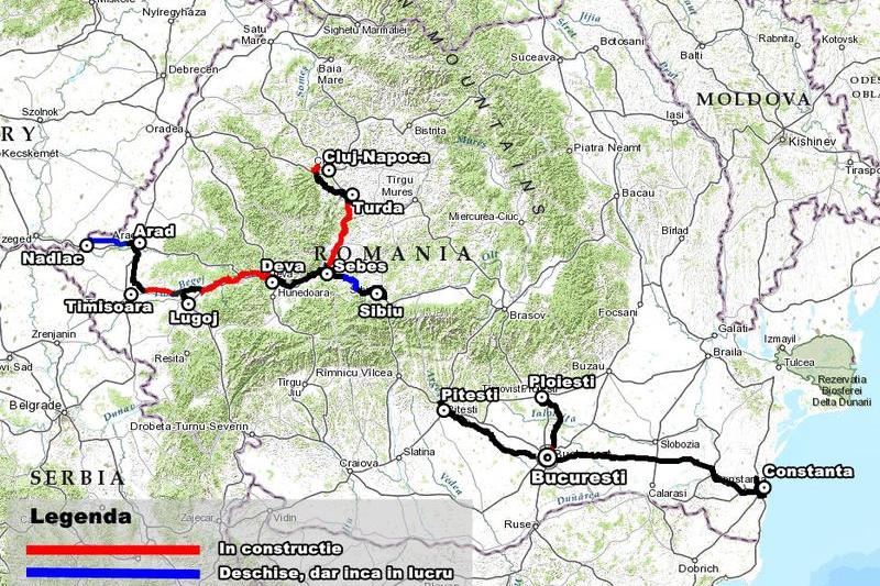 Autostrazi in lucru - iulie 2015, Foto: Hotnews