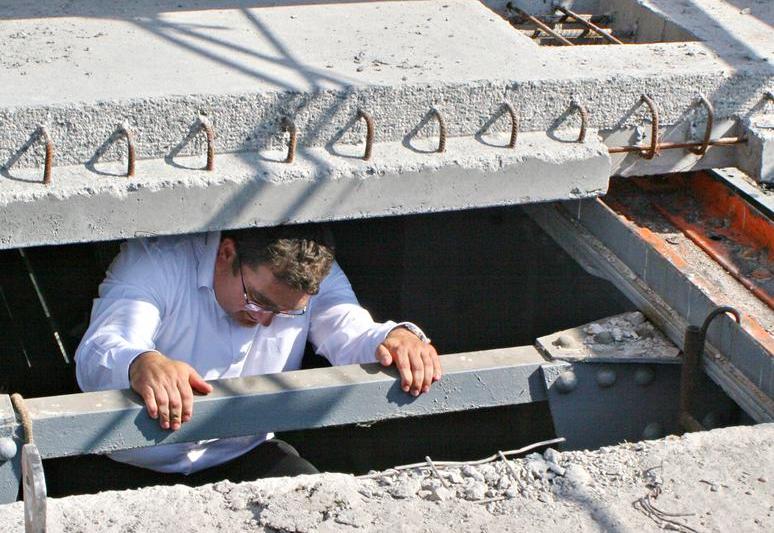 Ministrul Matache, in vizita la podul Giurgiu-Ruse, Foto: MT