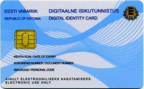 Card de e-rezident al Estoniei, Foto: e-estonia.com